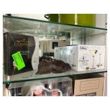 AWT252 Martini Glasses, Leather Care Protection, And Possibly Bracieated Jasper