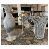 AWT282 - Candelabra, Champagne Bucket, Mikasa, Marble 