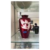 AWT286 Red Japanese Vase