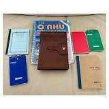 AWT288 Rolex Notebook, Various Notepads, and Mapbook