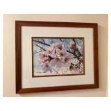 AWT311 Framed Painting Of Cherry Blossoms