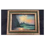 AWT316 Original Oil Painting Makapuu Makapu’u