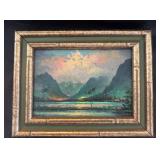 AWT317 Original Oil Painting By Dee Kirby