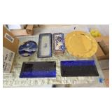 AWT344 Assorted Porcelain, Ceramic & Brass Plates