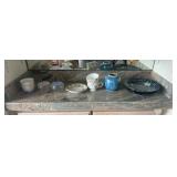 AWT358 Floral Dinner-ware + Glass Containers