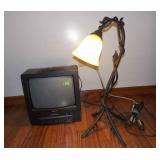 KSCCTH018 Toshiba TV/VCR Combo and a Unique Lamp