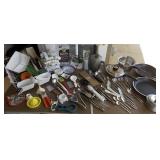 KSCANE012 Grab Bag Kitchen Lot - Utensil, Flatware, Pots & Pans