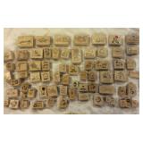 KSCKEB012 Cute Rubber Stamp Lot