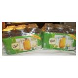 KSCLKC029 NEW Two Cases Half Gallon Mason Jars!