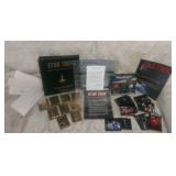 KSCSAV003 Star Trek 22 KT Gold Cards, Book and More