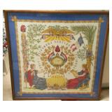 KSCSAV006 Koa Framed Hermes Scarf of France