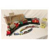 KSCSAV028 A Metal Mailbox, and Toy Trains Sets