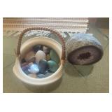 LLS025 Agate Geode And Pretty Polished Stones  LLS025 Agate Geode And Pretty Polished Stones