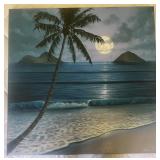 LLS087 Thomas Deir Full Moon Mokuluas Giclee  LLS087 Thomas Deir Full Moon Mokuluas Giclee