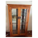 LLS109 Wood Display Cabinet W/ Working Light LLS109 Wood Display Cabinet W/ Working Light