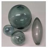HHC103 - Vintage Japanese Glass Fishing Net Floats HHC103 - Vintage Japanese Glass Fishing Net Floats