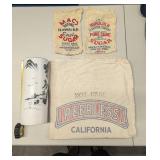 HHC105 - Vintage Hawaii Rice & Cane Sugar Bags and Japanese Vase HHC105 - Vintage Hawaii Rice & Cane Sugar Bags and Japanese Vase