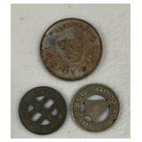 HHC165 - Vintage Collectible Tokens - Pearl Harbor Drivers HHC165 - Vintage Collectible Tokens - Pearl Harbor Drivers