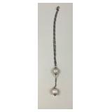 HHC415 - Myrna Lee Chang Baroque White Freshwater Pearl Necklace 12” HHC415 - Myrna Lee Chang Baroque White Freshwater Pearl Necklace 12”