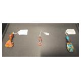 HHC444 Myrna Lee Chang Pendants With Natural Stone Beads HHC444 Myrna Lee Chang Pendants With Natural Stone Beads