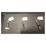 HHC446 Myrna Lee Chang Pendants With Natural Stone Beads HHC446 Myrna Lee Chang Pendants With Natural Stone Beads