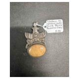 HHC458 Myrna Lee Chang Rare Yellow Jade Tibetan Buddha Pendant HHC458 Myrna Lee Chang Rare Yellow Jade Tibetan Buddha Pendant