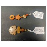 HHC470 2 Myrna Lee Chang Vintage Jade Pendants HHC470 2 Myrna Lee Chang Vintage Jade Pendants