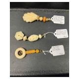 HHC481 3 Myrna Lee Chang Pendants HHC481 3 Myrna Lee Chang Pendants