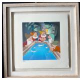 KFA010- Disney Treasures Collectible Snow White Dwarfs Washing Print KFA010- Disney Treasures Collectible Snow White Dwarfs Washing Print