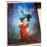 KFA046- Disney Limited Edition Mickey Mouse And Paper Donald Duck Poster KFA046- Disney Limited Edition Mickey Mouse And Paper Donald Duck Poster