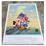 KFA059-Disney Poster Set with Walt Disney quote KFA059-Disney Poster Set with Walt Disney quote