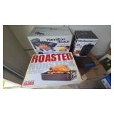 KFA104 Hamilton Beach Air Fryer, Elite Gourmet Air Fryer & Non-Stick Roaster Pan & Rack KFA104 Hamilton Beach Air Fryer, Elite Gourmet Air Fryer & Non-Stick Roaster Pan & Rack