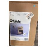 KFA112-Room Essentials Mixed Material Nightstand with Gray Oak finish KFA112-Room Essentials Mixed Material Nightstand with Gray Oak finish