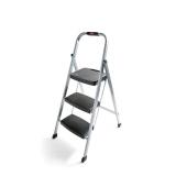 KFA113-Rubbermaid 3-Step Steel Ladder,Folding Step Stoo KFA113-Rubbermaid 3-Step Steel Ladder,Folding Step Stoo