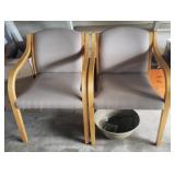 KFA147 - Pair Of Chairs and a Clay Pot KFA147 - Pair Of Chairs and a Clay Pot