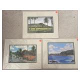 KKT005 - Gary Reed(1948-2015) Signed Prints Set KKT005 - Gary Reed(1948-2015) Signed Prints Set