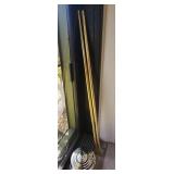 KKT006 - Flag Poles (2) and Stand KKT006 - Flag Poles (2) and Stand