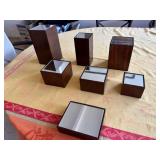 KKT047- Modern Mirrored Wood Display Riser Set – 7 Pieces KKT047- Modern Mirrored Wood Display Riser Set – 7 Pieces
