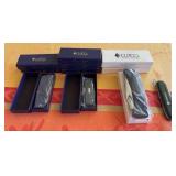 KKT084-Collection of Cutco and Newbridge pocket multitool knives KKT084-Collection of Cutco and Newbridge pocket multitool knives
