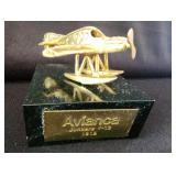 KKT102 - Vintage Metal Aircraft Avianca Paperweight / Sculpture KKT102 - Vintage Metal Aircraft Avianca Paperweight / Sculpture