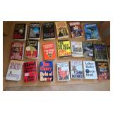 KKT132 Twenty Hardcover Fiction Books Of Various Themes - Clancy, Ludlum, Clavell & More KKT132 Twenty Hardcover Fiction Books Of Various Themes - Clancy, Ludlum, Clavell & More