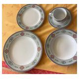 KKT147-20 piece Studio Nova adirondack pattern dish set KKT147-20 piece Studio Nova adirondack pattern dish set