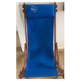 KKT181 - Blue Texas Reclining Folding Chair KKT181 - Blue Texas Reclining Folding Chair