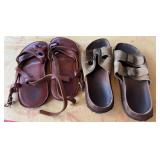 KKT183-Vintage Birkenstocks and leather sandals KKT183-Vintage Birkenstocks and leather sandals