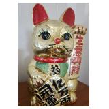 KKT207 - Gold Lucky Meneki Neko Piggy Bank KKT207 - Gold Lucky Meneki Neko Piggy Bank