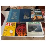 KKT279 National Geographic Atlas, Assorted Books, And Place Mats KKT279 National Geographic Atlas, Assorted Books, And Place Mats