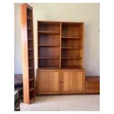 KKT314 Vintage Wooden Cabinet And Vintage Wooden CD Shelves KKT314 Vintage Wooden Cabinet And Vintage Wooden CD Shelves