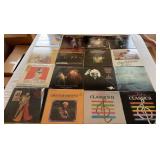 KKT332 - Sixteen Classical Vintage Vinyl Record Albums  KKT332 - Sixteen Classical Vintage Vinyl Record Albums