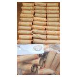 KKT341 - Quarters & More Quarters Thirty Rolls of Unsearched Quarters, Loose Coins & Wrappers KKT341 - Quarters & More Quarters Thirty Rolls of Unsearched Quarters, Loose Coins & Wrappers