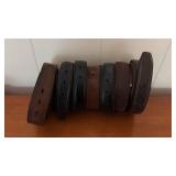 KKT371-7 Large Leather Belts, Brown and black KKT371-7 Large Leather Belts, Brown and black